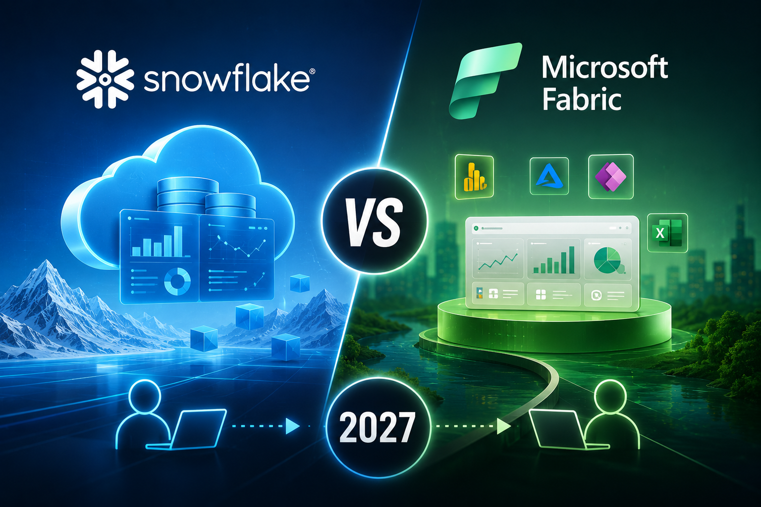 Snowflake vs Microsoft Fabric: Which Platform Should Data Professionals Learn in 2027?