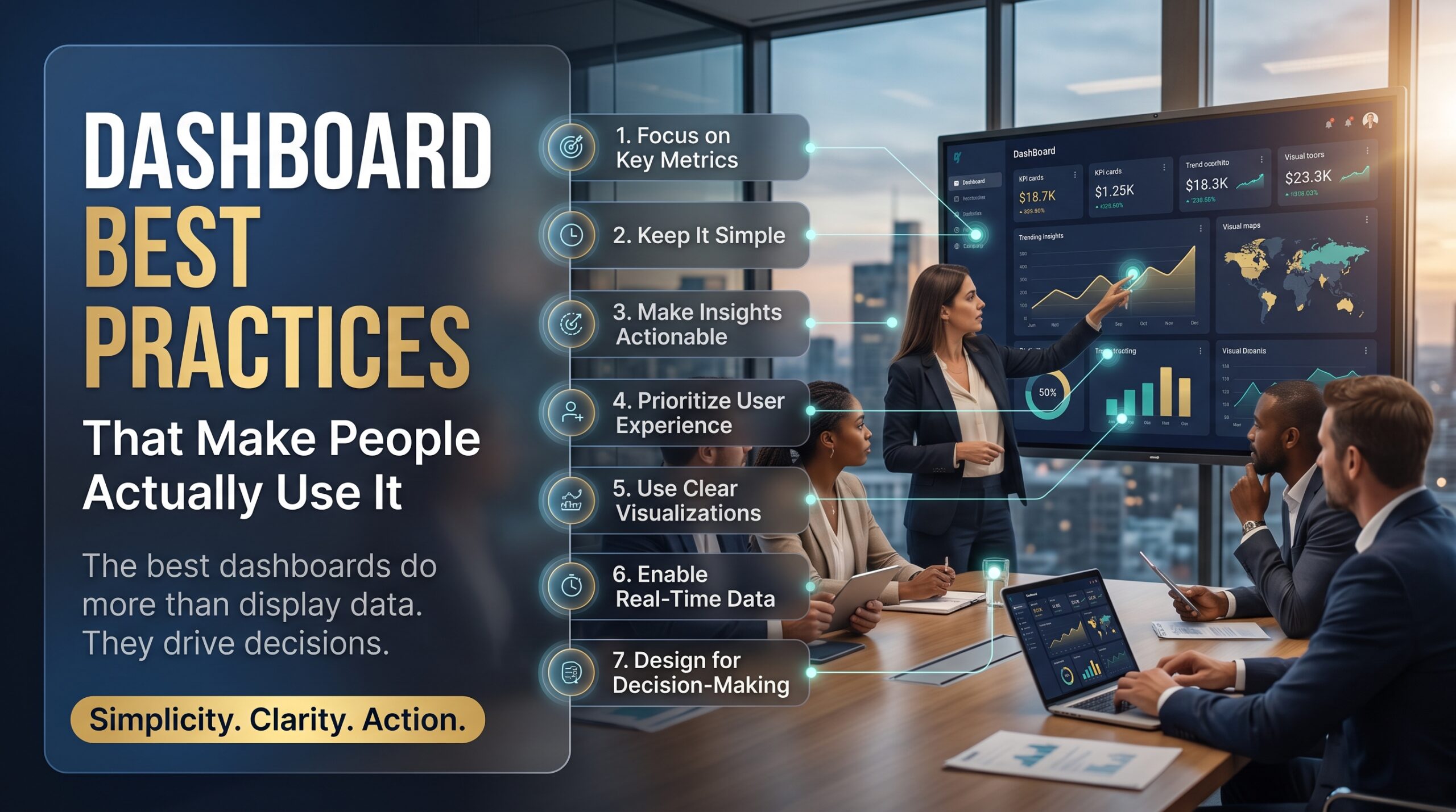 dashboard best practices